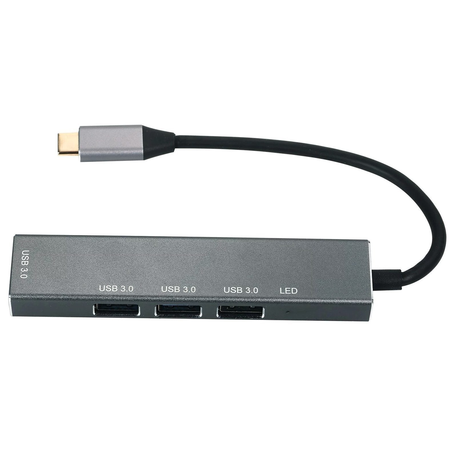T304 4-in-1 Hub Type C to USB3.0*4 Intelligent USB Hub Multi-Port Adapter USB Hub - Tophatter Daily Deals